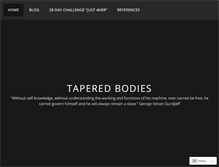 Tablet Screenshot of gregorytaper.com
